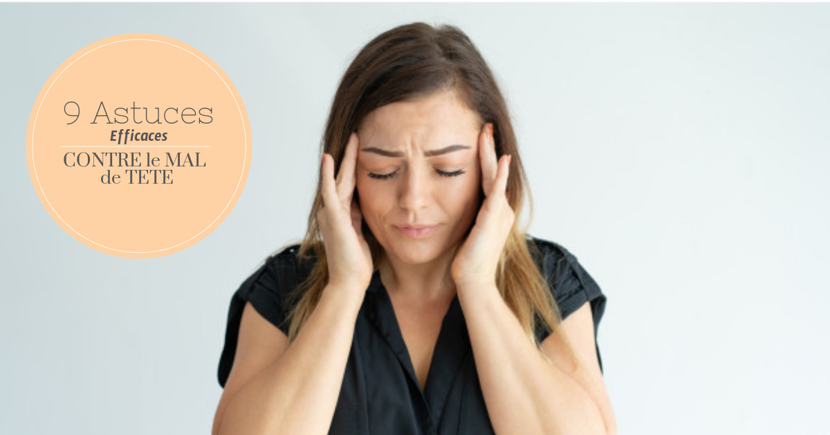 9 techniques de Massage  contre le mal de tête